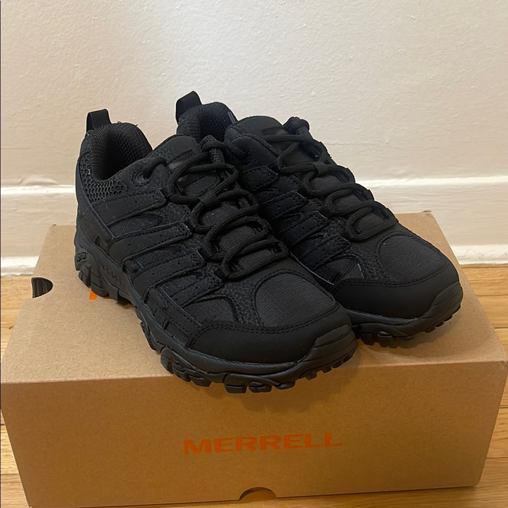 Merrell Moab 2 Tactical Low Black Athletic Shoes J15861
